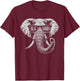 Vintage State Of Alabama Elephant Lovers T-Shirt - T-Shirt | Maroon