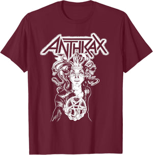 Anthrax Disease Hand T-Shirt - T-Shirt | Maroon