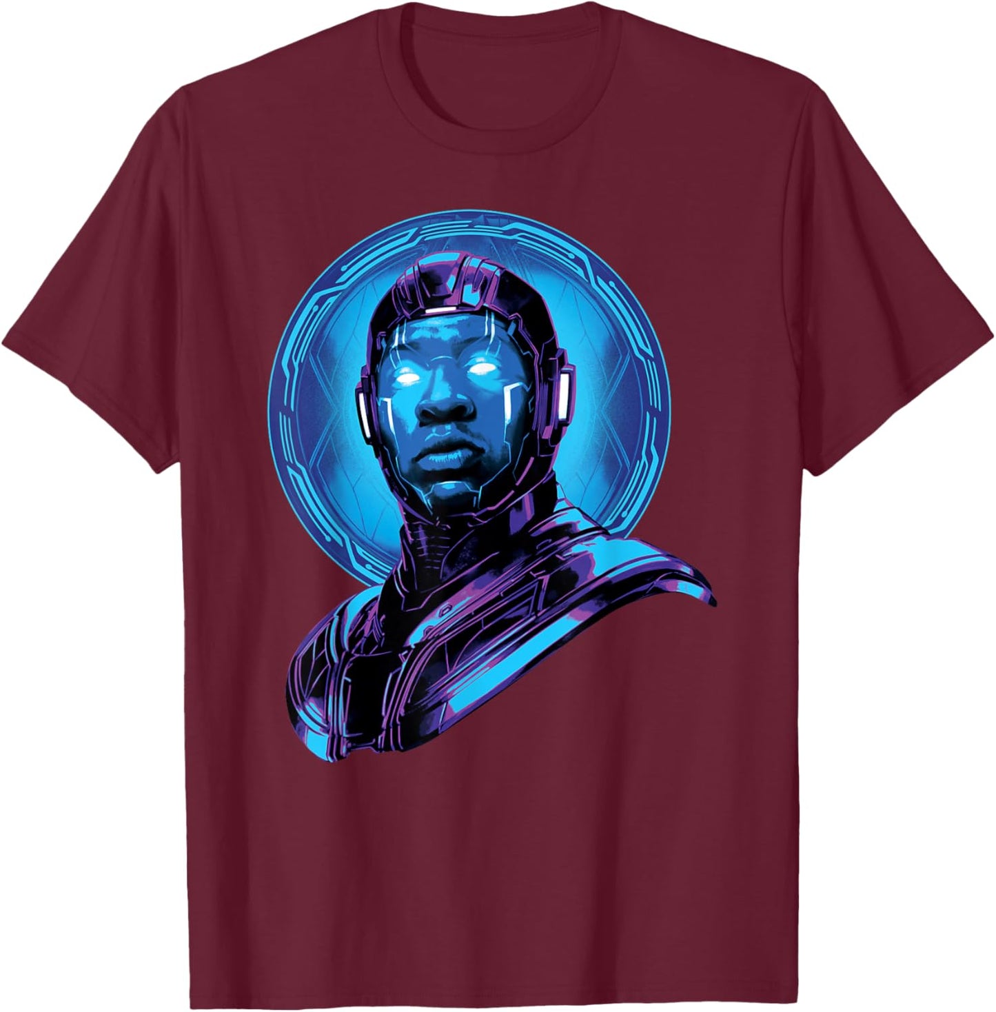 Marvel Ant-Man and the Wasp: Quantumania Kang Conquers All T-Shirt - T-Shirt | Maroon