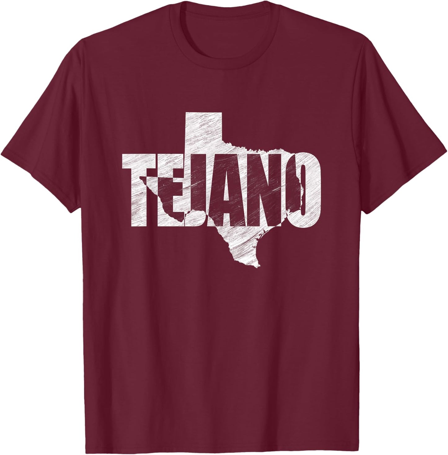 Tejano Texas Pride T-Shirt - T-Shirt | Maroon