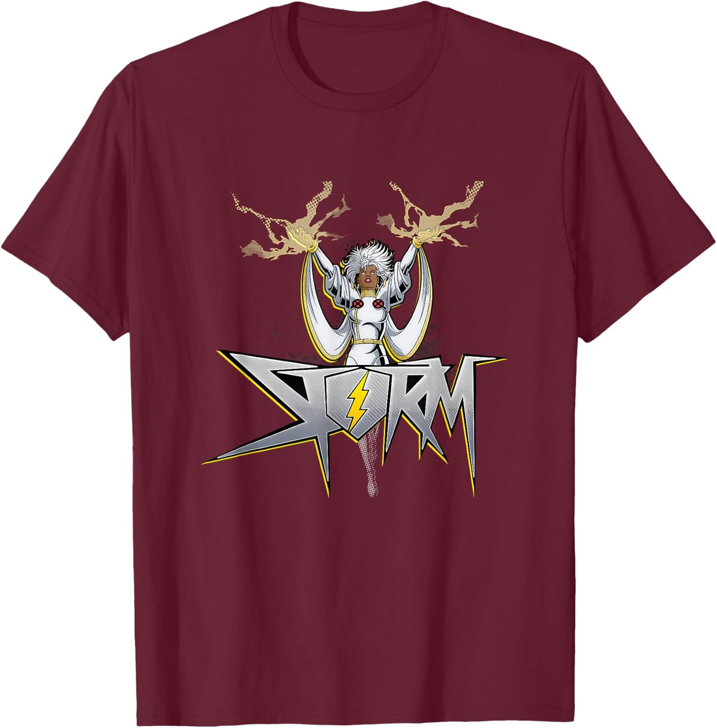 Marvel X-Men Storm T-Shirt - T-Shirt | Maroon