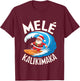 Mele Kalikimaka Surfing Santa Xmas T-Shirt - T-Shirt | Maroon