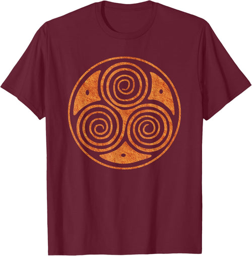 Celtic Spiral Triskele Triple Spiral
