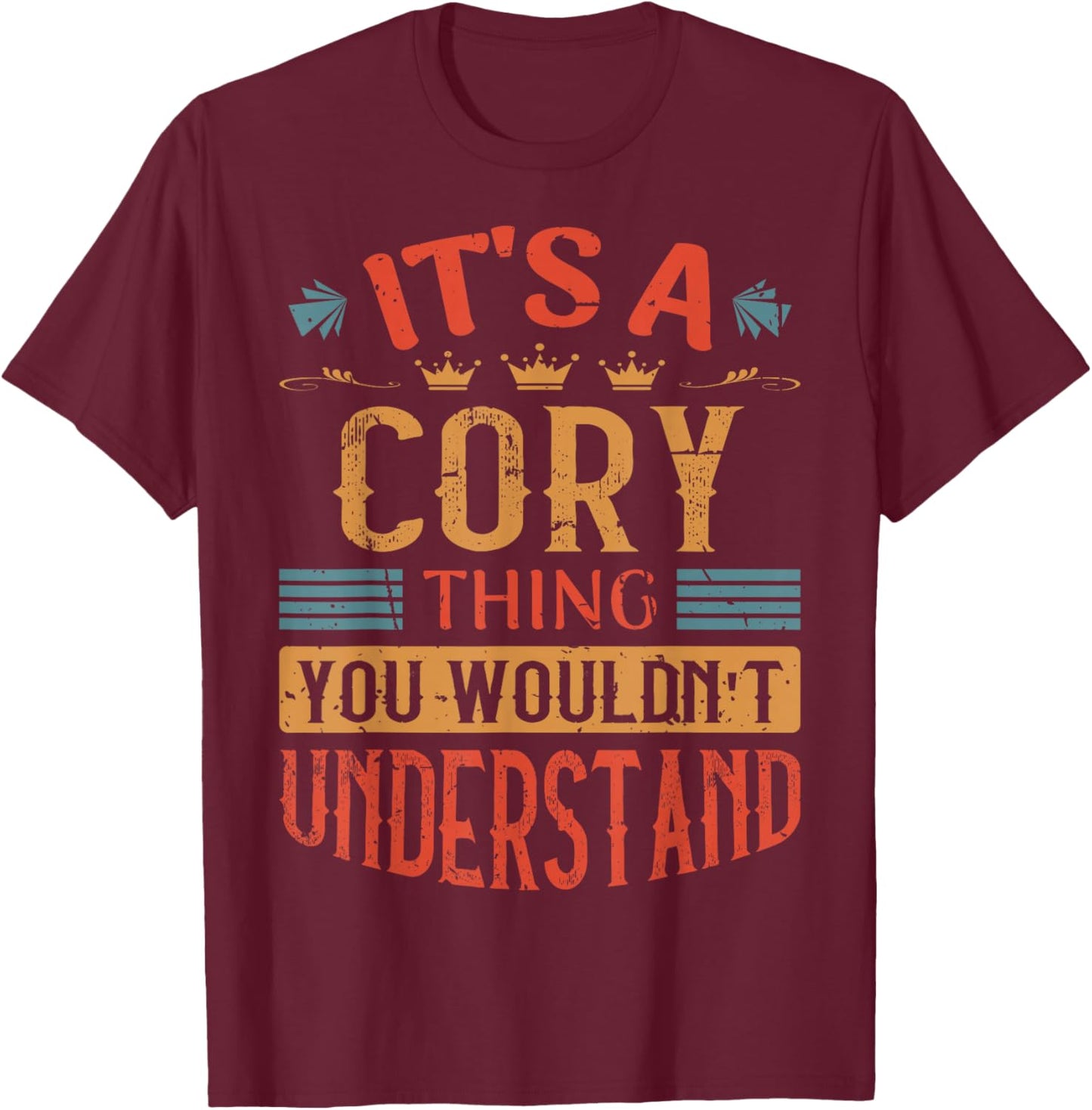 It's A Cory Thing Name T-Shirt - T-Shirt | Maroon