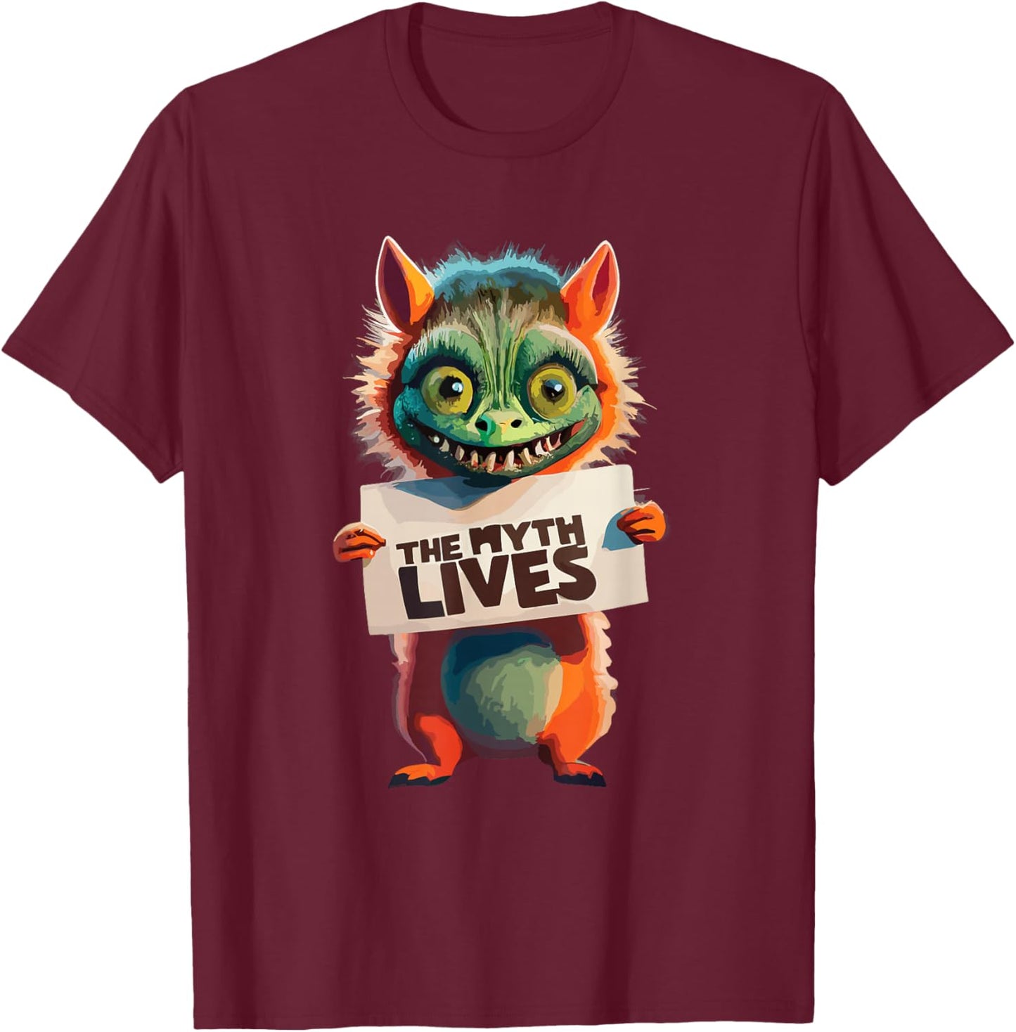 Chupacabra T-Shirt - T-Shirt | Maroon