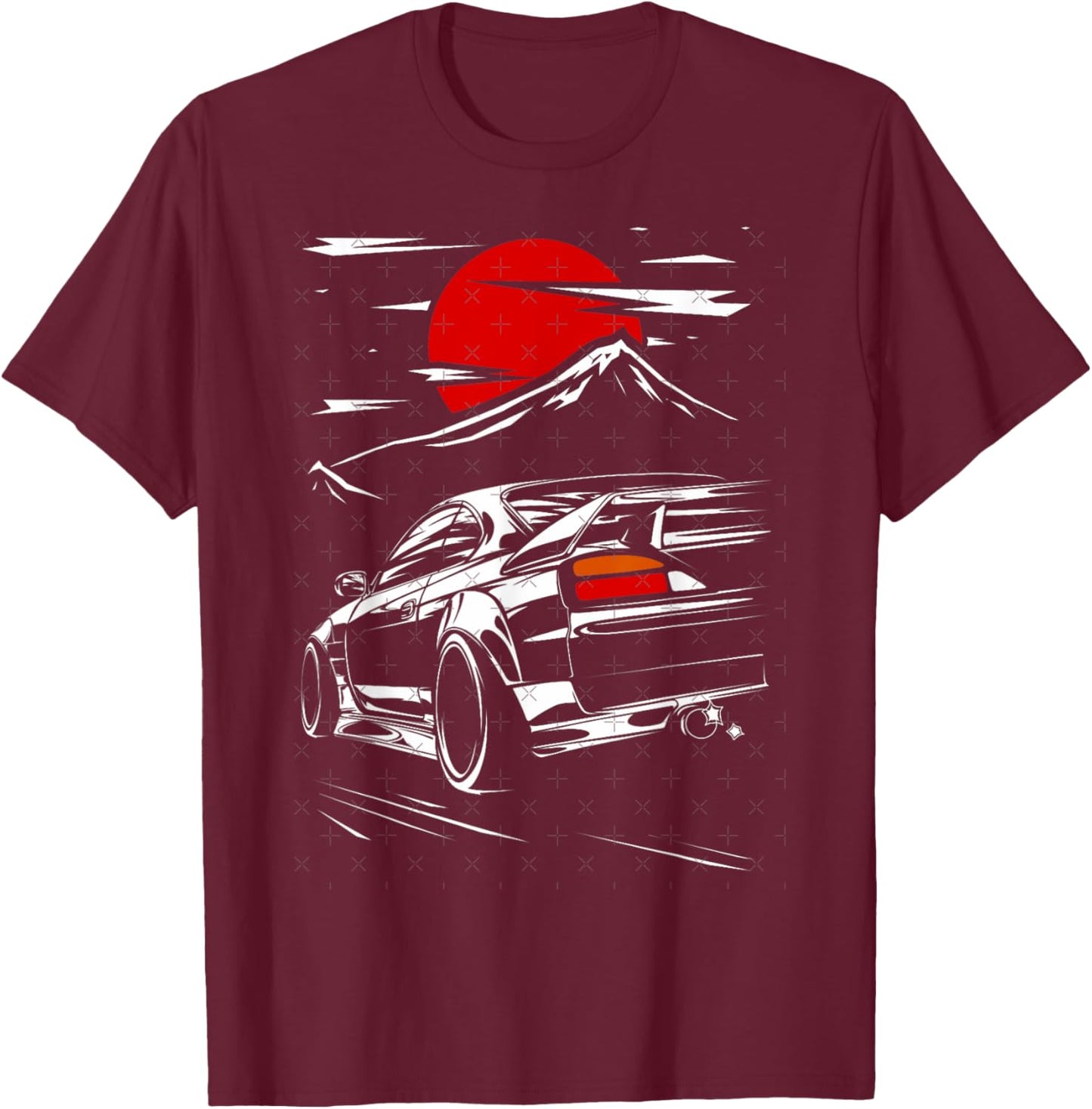 Silvia s15 lover sport car T-Shirt - T-Shirt | Maroon