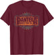 Pantera Offizielles Cowboys von Hell Saw Logo T-Shirt - T-Shirt | Maroon