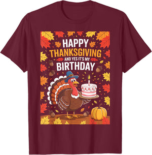 Autumn Cake T-Shirt - T-Shirt | Maroon
