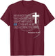 Romans 8:28 T-Shirt - T-Shirt | Maroon