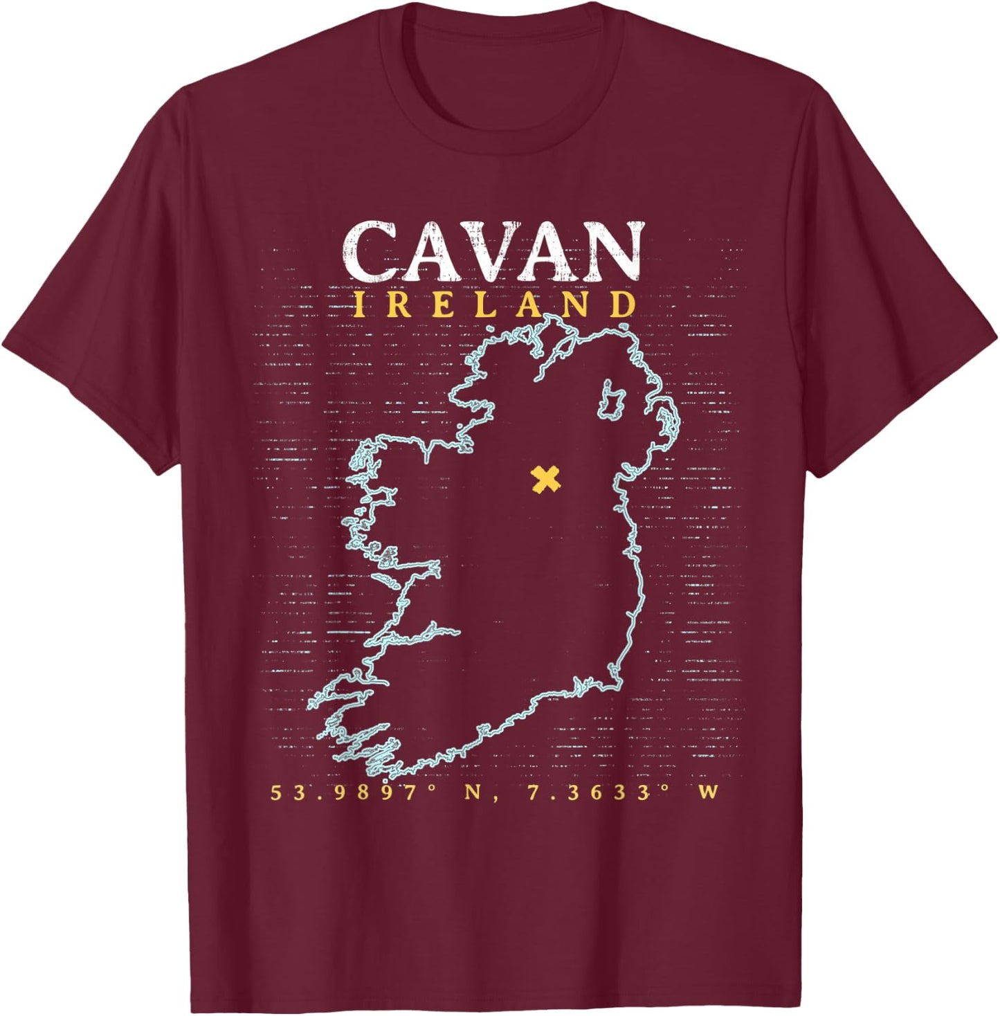 Cavan Ireland T-Shirt - T-Shirt | Maroon