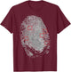 Thumbprint Fingerprint Detective Police Work T-Shirt - T-Shirt | Maroon