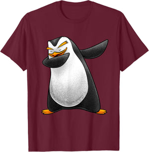 Funny Penguin Women Kids Aquatic Bird Penguin Lovers T-Shirt - T-Shirt | Maroon