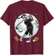 Halloween Skeleton Playing Golf Funny Golfer Boys Kids Men T-Shirt - T-Shirt | Maroon
