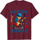 Kinder Ich Rocke jetzt die Schule - Gitarrenspieler Schulanfang T-Shirt - T-Shirt | Maroon