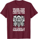 Indian Native American Clothing You're Probably An Immigrant T-Shirt - T-Shirt | Maroon