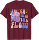 CVICU Cardiac Nurse Anatomy Cardiology Human Heart Flow T-Shirt - T-Shirt | Maroon