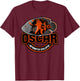 Oscar Cichlid Aquarium Fish Astronotus Cichlid T-Shirt - T-Shirt | Maroon
