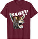 Aaah - Goat Whisperer Rancher Farm Animal Farmer Halloween T-Shirt - T-Shirt | Maroon