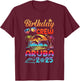 Aruba Birthday Trip Vacation 2025 Matching Group T-Shirt - T-Shirt | Maroon