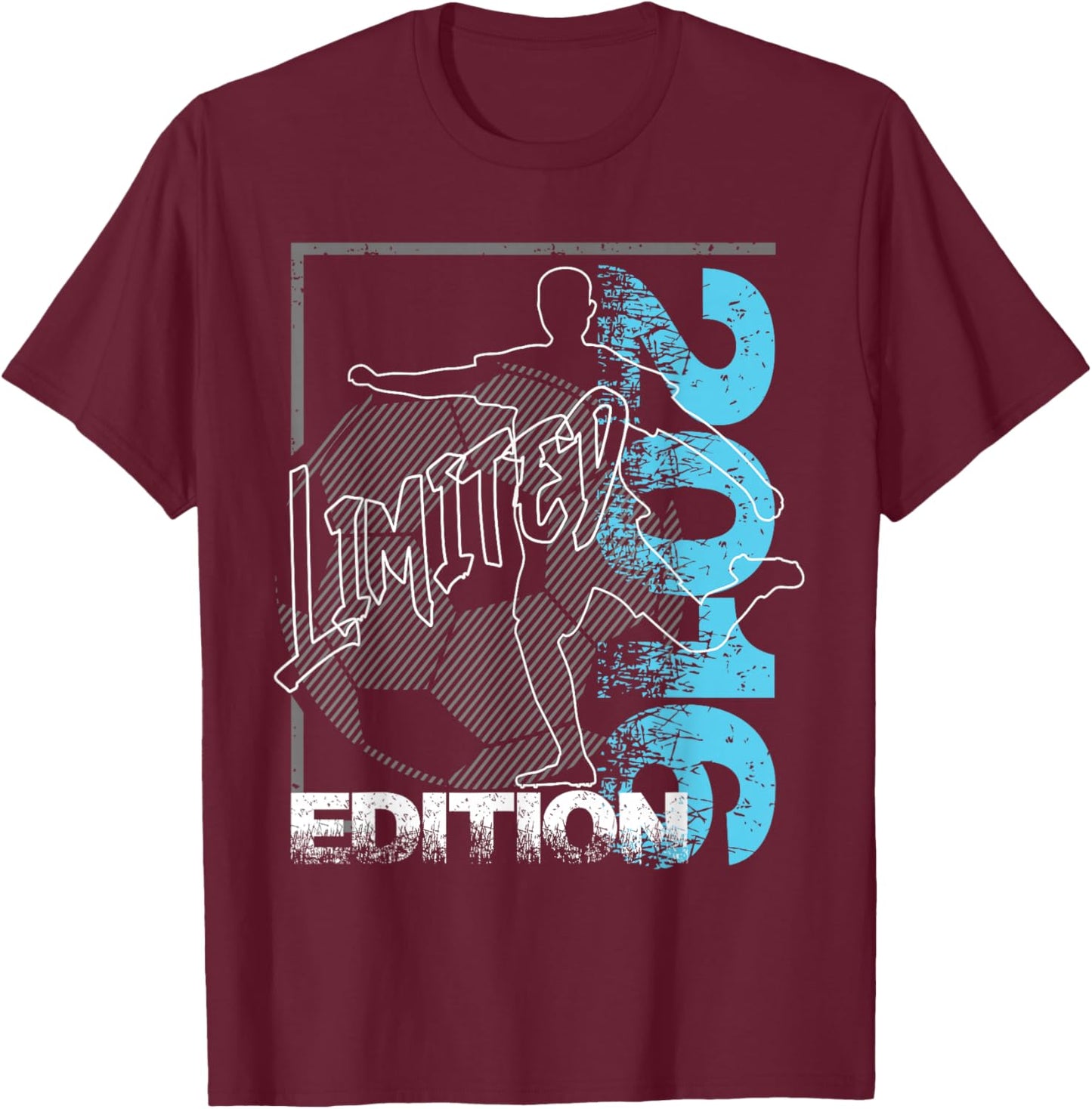 Limited Edition 2016 Limited Edition Football Birthday 2016 T-Shirt - T-Shirt | Maroon