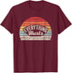 Everything Hurts Vintage Humor Vibe T-Shirt - T-Shirt | Maroon
