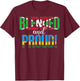 Blended And Proud Nationality Half Burundian Half Rwandan T-Shirt - T-Shirt | Maroon
