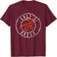 Official Guns N' Roses Paradise Logo T-Shirt - T-Shirt | Maroon