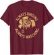 Always Birding Bird Watching Design for Owl Lovers T-Shirt - T-Shirt | Maroon