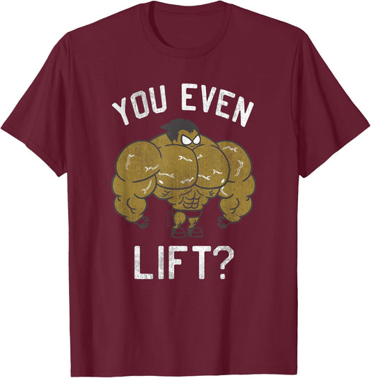 Teen Titans Go! Beast Boy You Lift? T Shirt T-Shirt - T-Shirt | Maroon