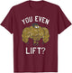 Teen Titans Go! Beast Boy You Lift? T Shirt T-Shirt - T-Shirt | Maroon