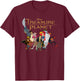 Disney Treasure Planet Logo and Characters Small T-Shirt - T-Shirt | Maroon