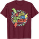 Retro Im Just Here For The Recess Shirt Recess Monitor Squad T-Shirt - T-Shirt | Maroon