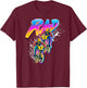 Rad BMX 80s T-Shirt - T-Shirt | Maroon