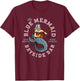 Sailor Mermaid Tattoo Vintage Guitar Music Travel Dive Bar T-Shirt - T-Shirt | Maroon