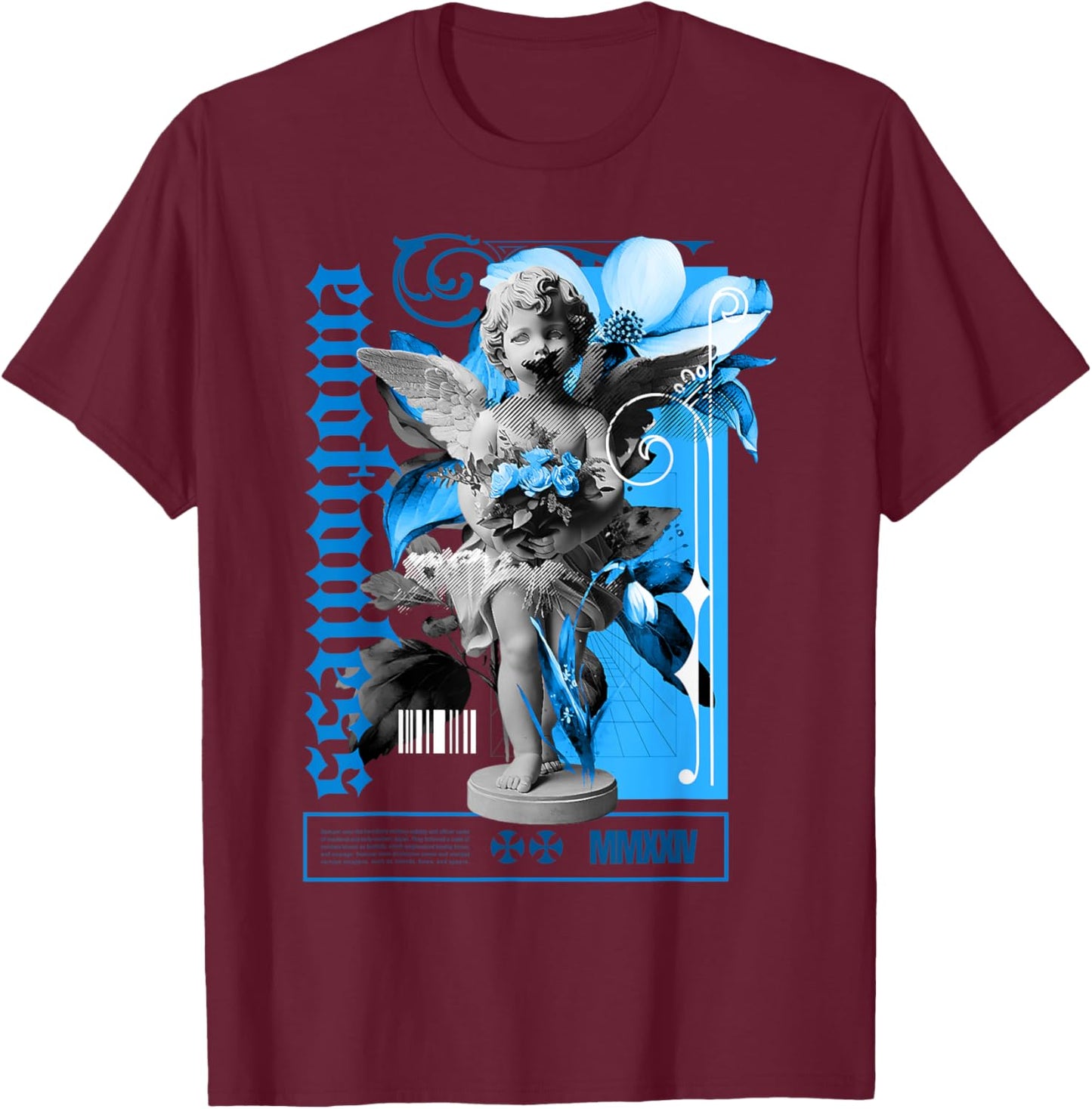 Emotionless Military Blue 4s Matching Women T-Shirt - T-Shirt | Maroon