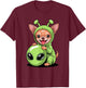 Alien Costume Chihuahua Chihuahuas Chi T-Shirt - T-Shirt | Maroon