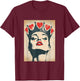 Queen of Hearts T-Shirt - T-Shirt | Maroon