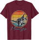 Brazilian Jiu-Jitsu Funny Murder Yoga Gift T-Shirt - T-Shirt | Maroon