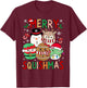 Squish Squad Merry Christmas Great Gifts Cute for Kids Woman T-Shirt - T-Shirt | Maroon