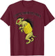 El Chupacabra Chupacornonthecabra Corn on the Cob Novelty T-Shirt - T-Shirt | Maroon