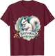 Salter Designs Brevard NC White Squirrel Kids Classic Fit Polyester 100% Black Short Sleeve T-Shirt - T-Shirt | Maroon