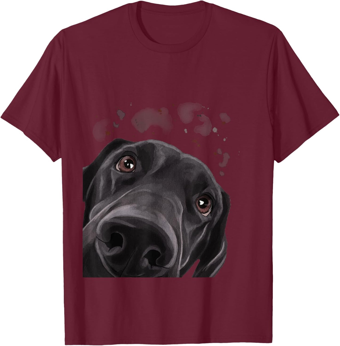 Funny Dog Labrador Retriever T-Shirt - T-Shirt | Maroon