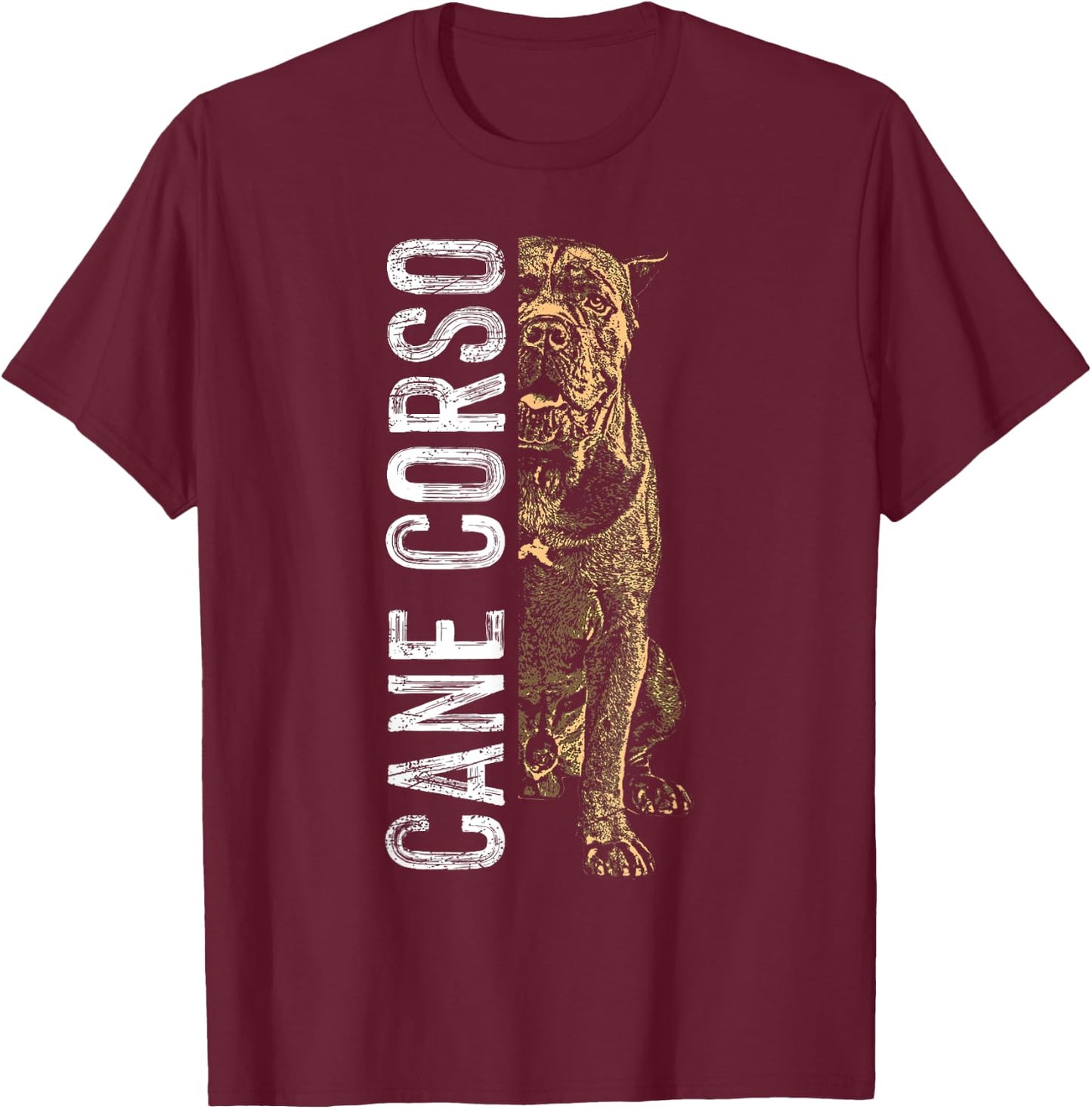 Cane Corso Dog Lover Italian Cane Corso Women T-Shirt - T-Shirt | Maroon