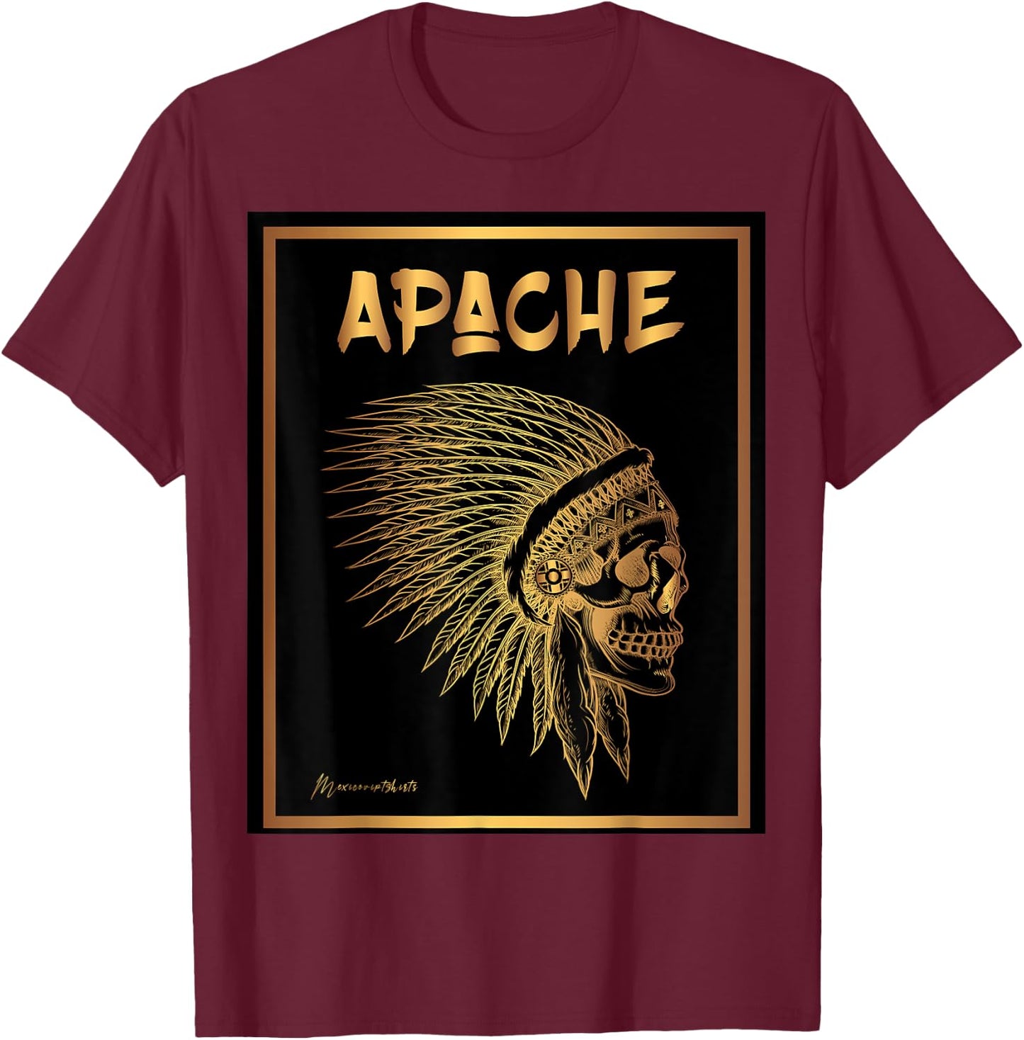 Apache Gold T Shirt T-Shirt - T-Shirt | Maroon