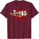 My Little Horror Crew - Halloween Sheep T-Shirt - T-Shirt | Maroon