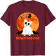 French Boo-Dog Funny French Bulldog Halloween Men Women Kids T-Shirt - T-Shirt | Maroon