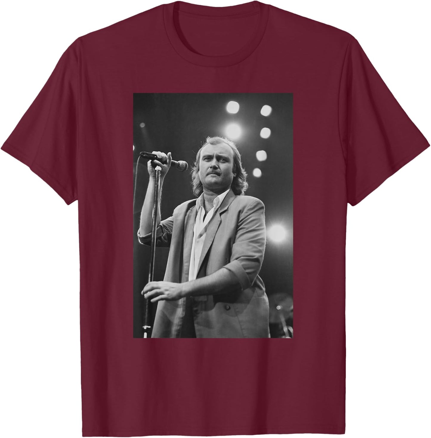 Eric Clapton at The Royal Albert Hall 1987 T-Shirt - T-Shirt | Maroon