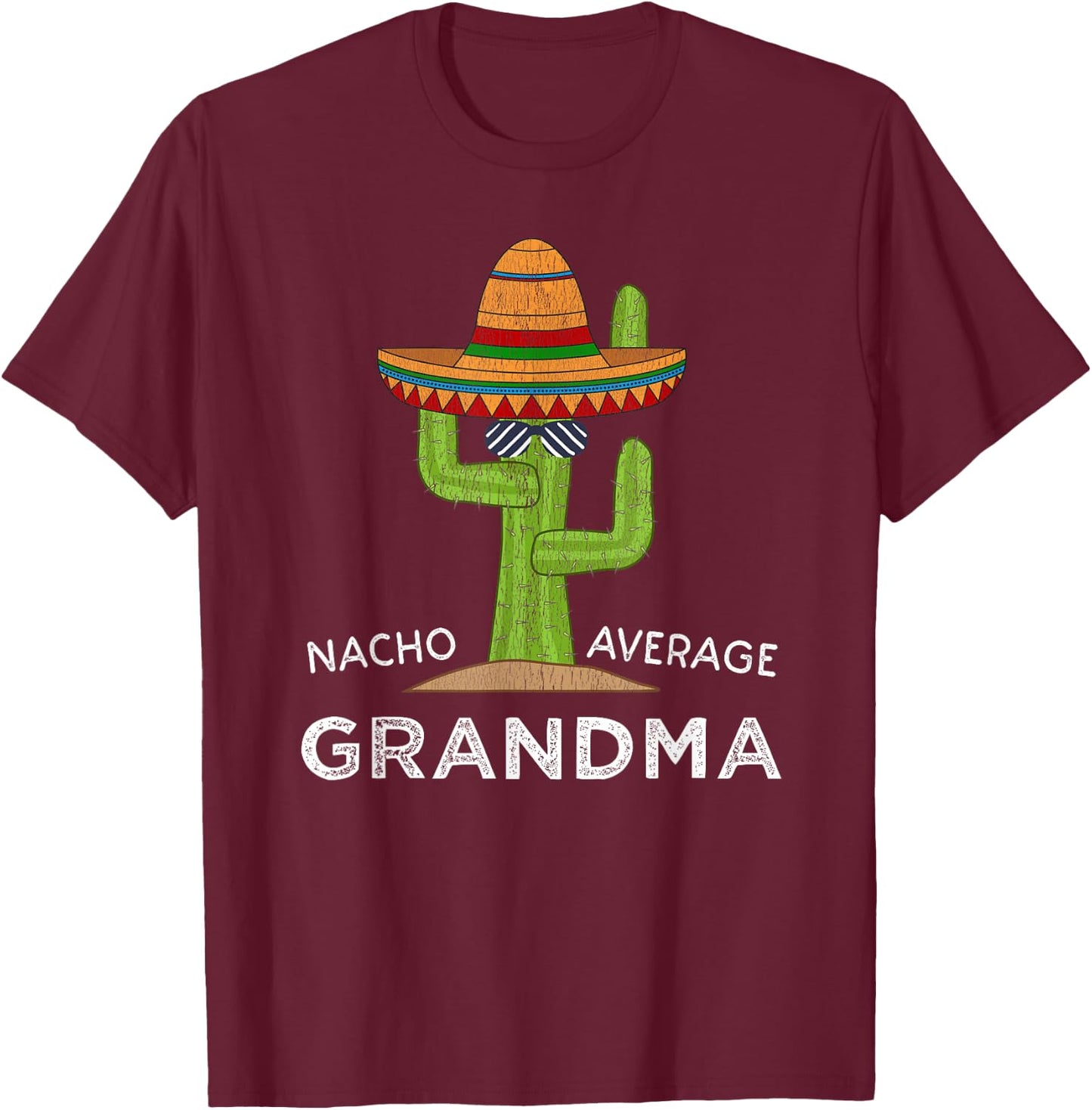 Fun Hilarious Grandmother Joke Humor | Funny Saying Grandma T-Shirt - T-Shirt | Maroon