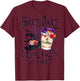 Hocus Pocus I Need Coffee To Focus Halloween Funny Teacher T-Shirt - T-Shirt | Maroon