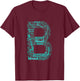 Turquoise B - Blessed in Countless Ways Turquoise Graphic T-Shirt - T-Shirt | Maroon
